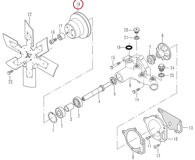 PULLEY 8367 64244