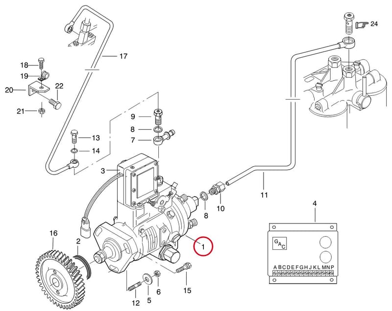 FUEL PUMP 8367 64705