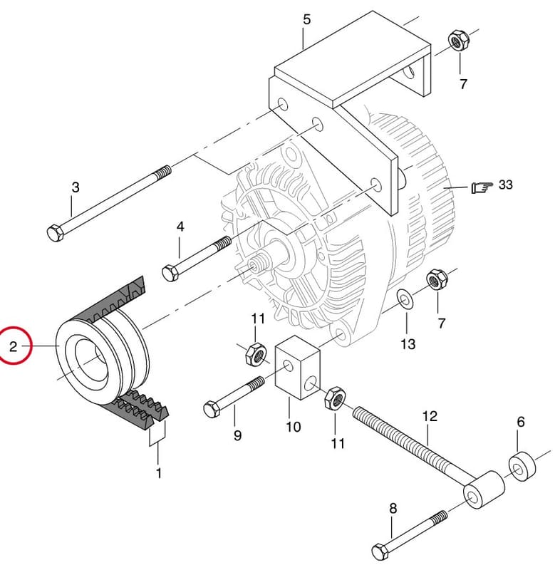 PULLEY 8367 66228