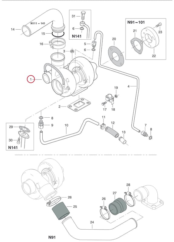 TURBO CHARGER 8367 73011