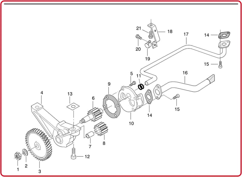 OIL PUMP ( this product is replaced!!!) 8367 73146
