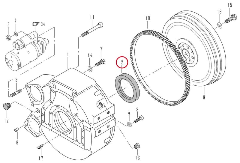 SEALING RING - THIS PRODUCT IS REPLACED! 8368 40884