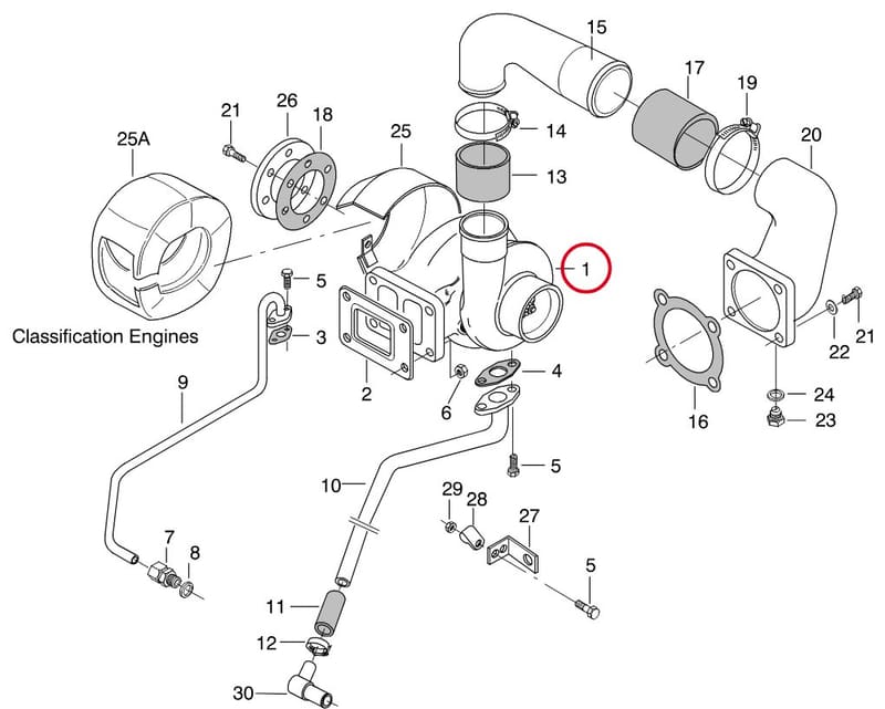 EXCHANGE TURBO 8368 47519