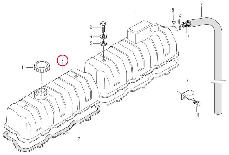VALVE COVER 8368 47528