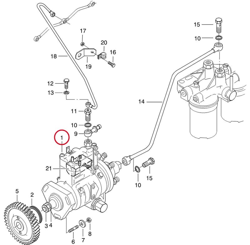 FUEL PUMP 8368 54913