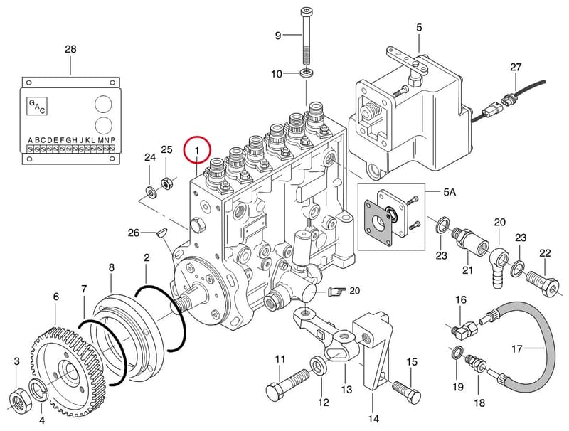 FUEL PUMP 8368 54953