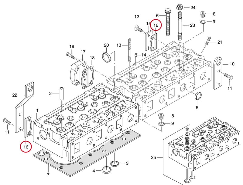 GASKET - THIS PRODUCT IS REPLACED! 8368 55417