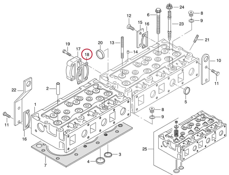GASKET - THIS PRODUCT IS REPLACED! 8368 55418
