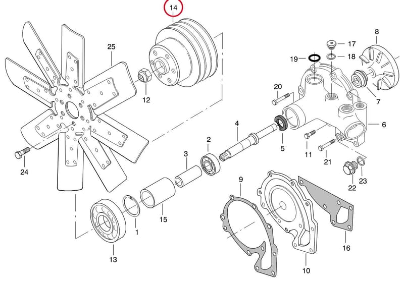 PULLEY 8368 55510