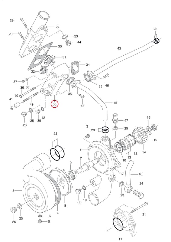 THERMOSTAT HOUSING 8368 55601