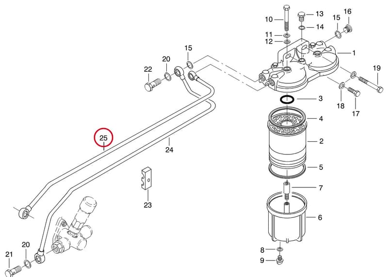 FUEL PIPE 8368 59244