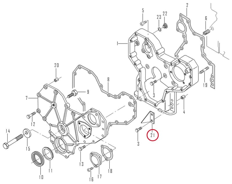 TIMING PLATE 8368 59588