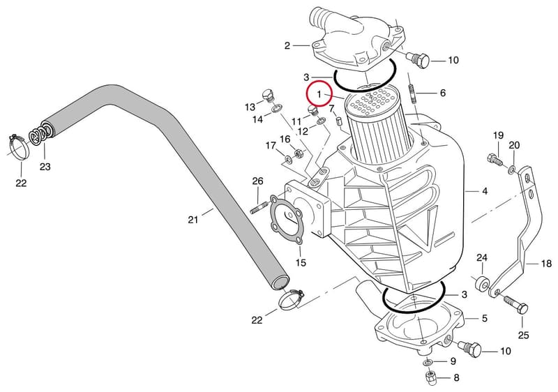 INTERCOOLER 8368 62164