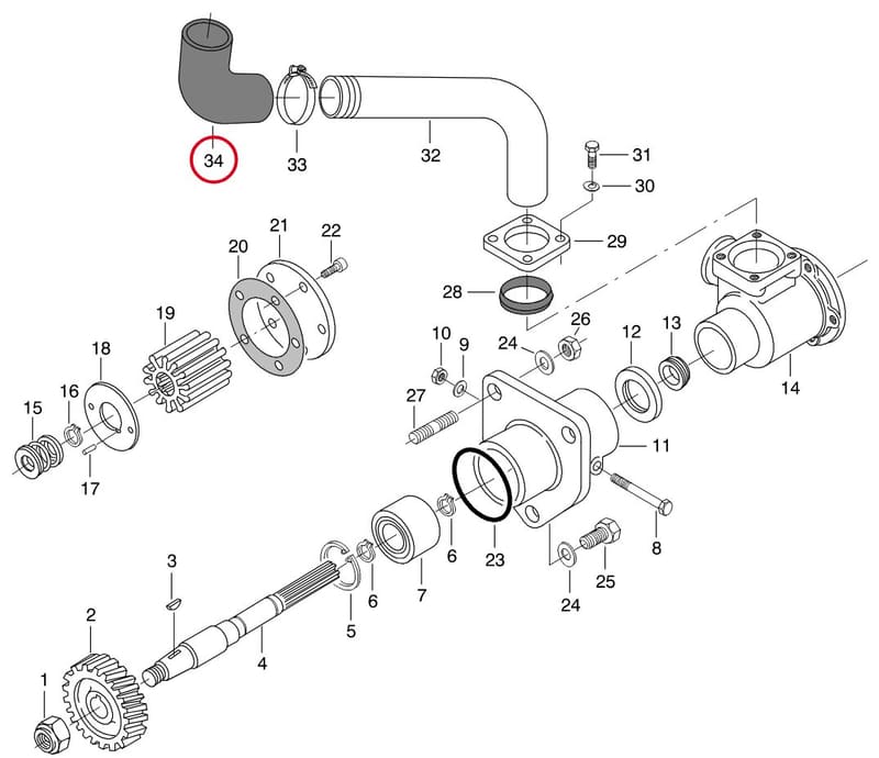 HOSE 8368 62209