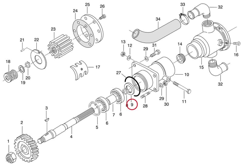 OIL SEAL 8368 62280
