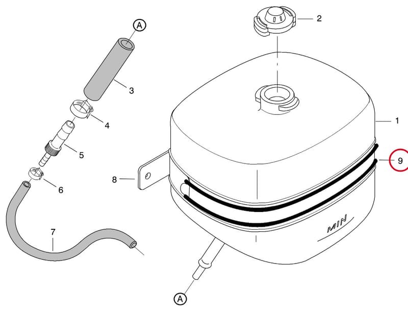 RUBBER BRACKET 8368 62323