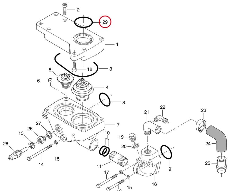 O-RING 8368 62522