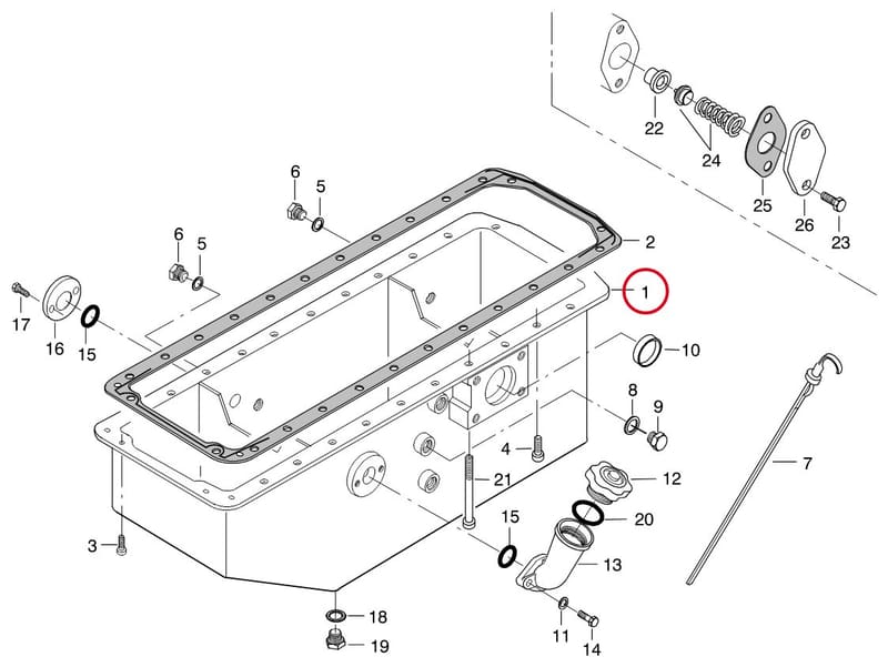 OIL PAN 8368 64386