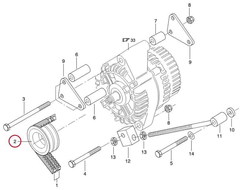 PULLEY 8368 64428