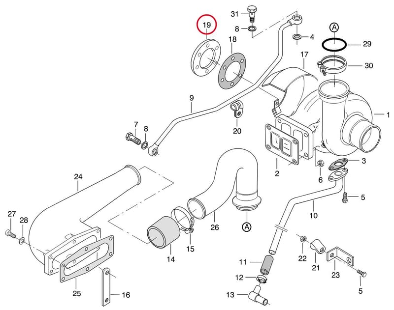 FLANGE 8368 64433