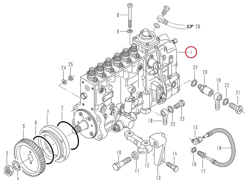 FUEL PUMP 8368 64663