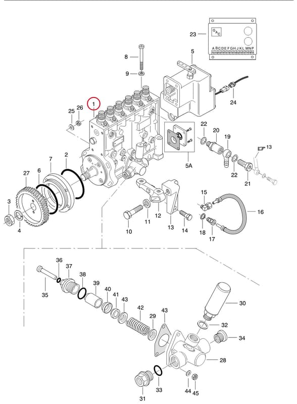 INJECTION PUMP 8368 64897