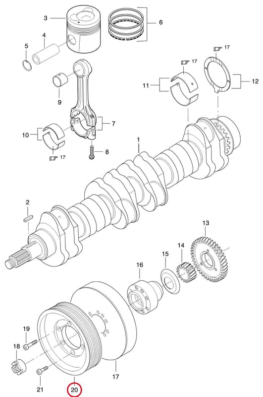 PULLEY 8368 66527