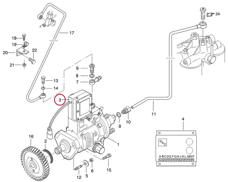 ELECTRIC GOVERNOR - THIS PRODUCT IS REPLACED! 8368 66595