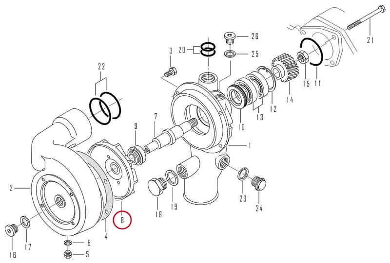 IMPELLER 8368 66735