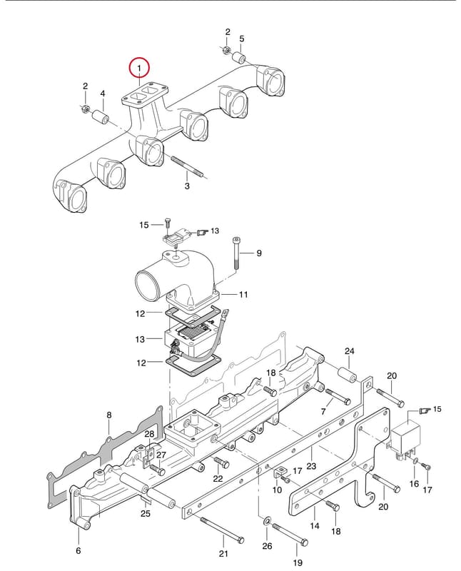 MANIFOLD 8368 67065
