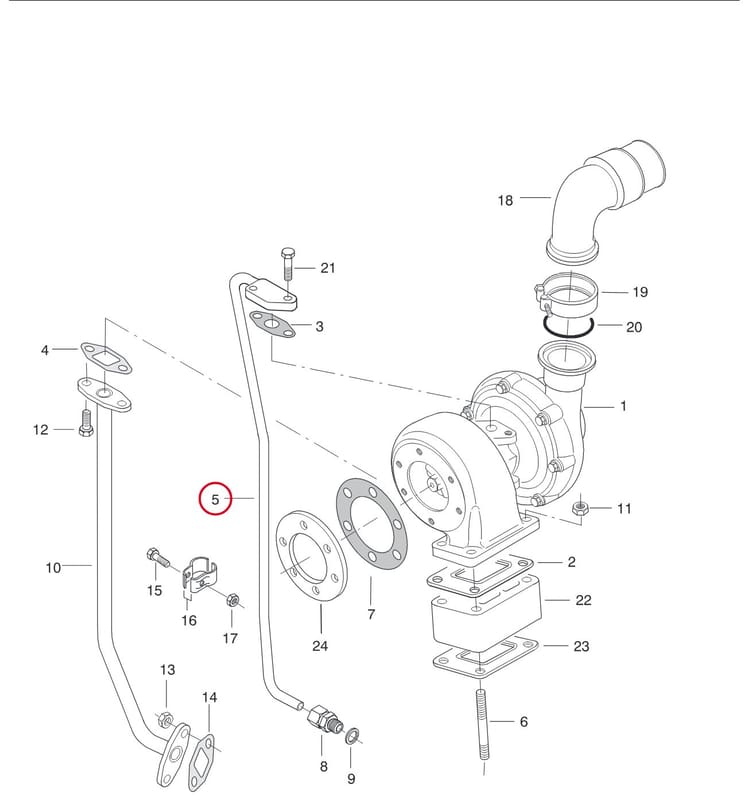 OIL PIPE 8368 73208