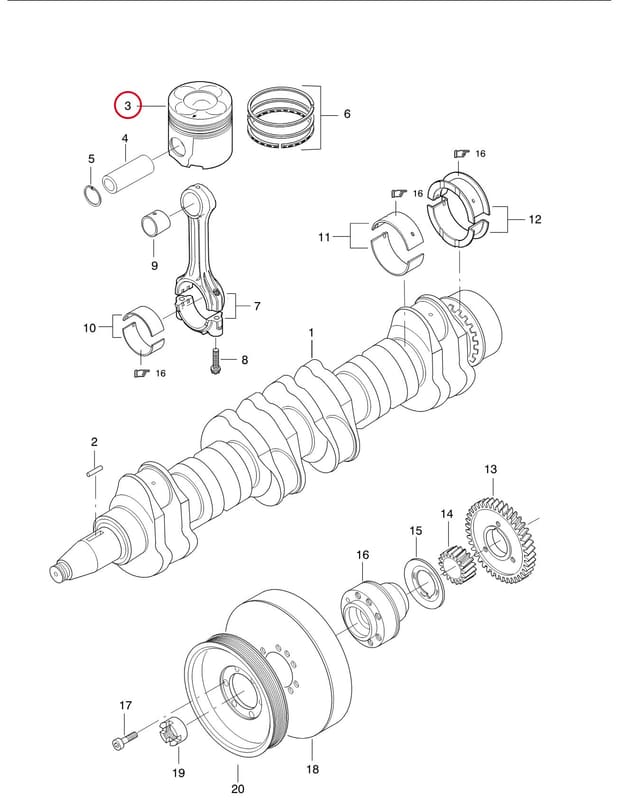PISTON 8370 64948