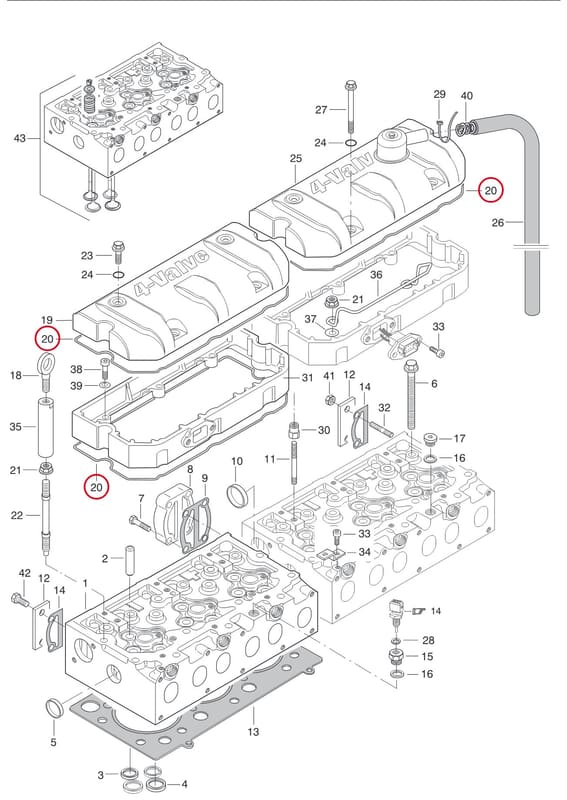 GASKET - THIS PRODUCT IS REPLACED! 8370 69024