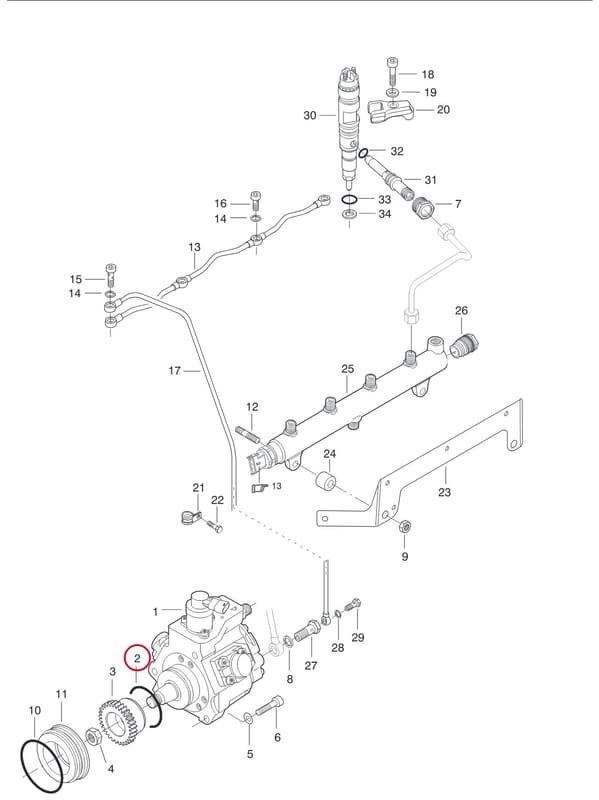 O-RING 8370 69149
