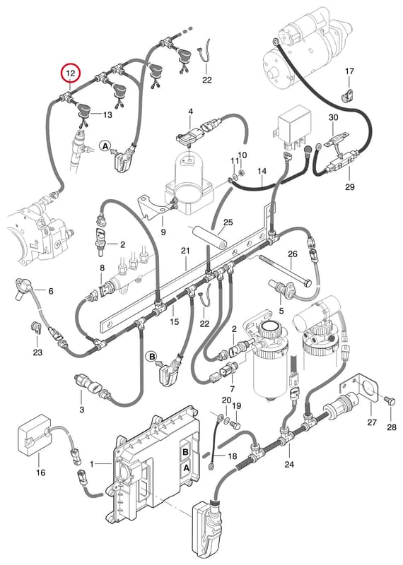 WIRING HARNESS 8370 70047
