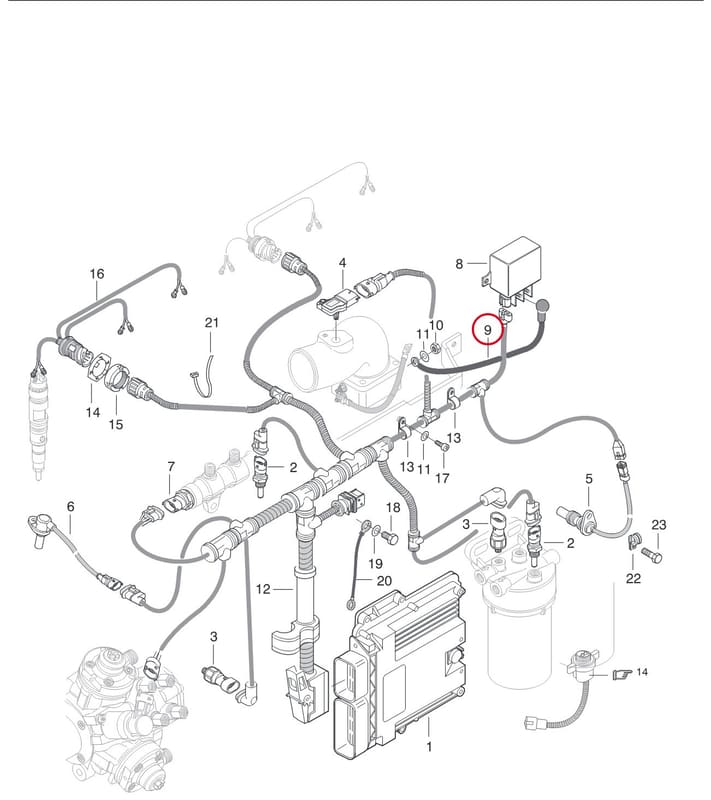 WIRING SET 8370 70055