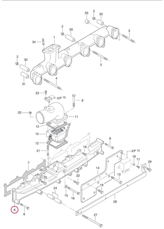 INTAKE MANIFOLD 8370 70219