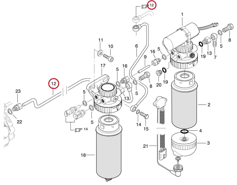 FUEL PIPE 8370 70250
