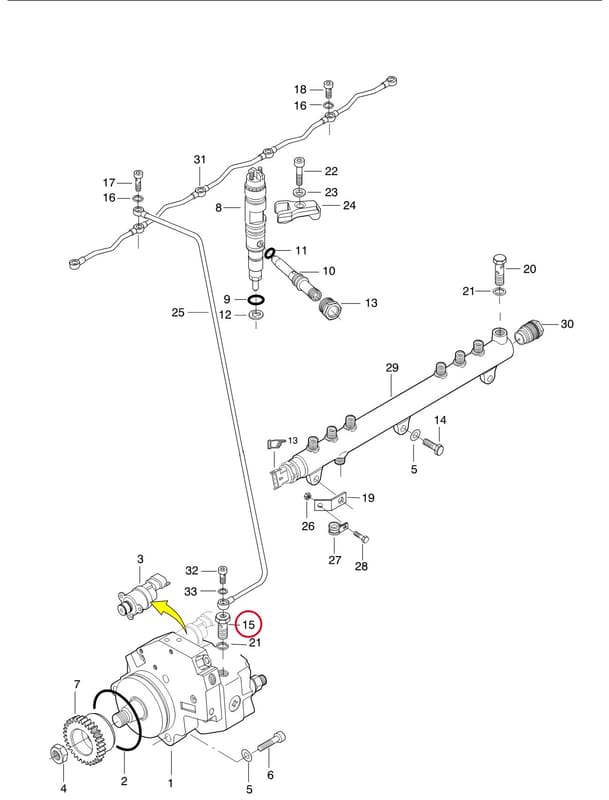 BANJO SCREW 8370 70314