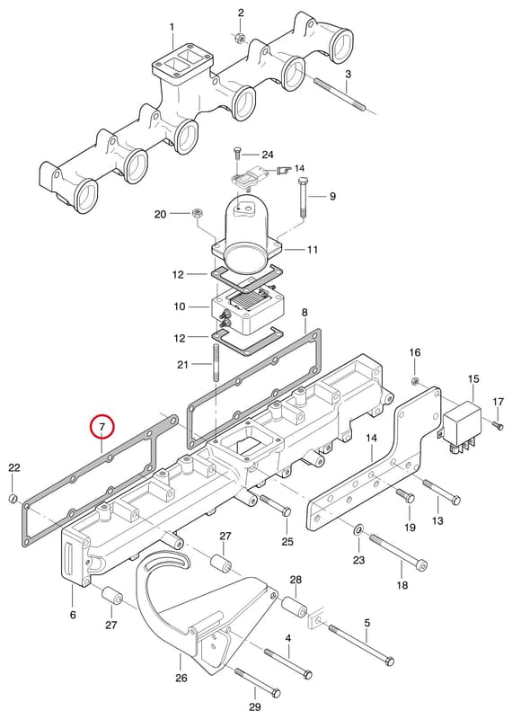 GASKET 8370 70317