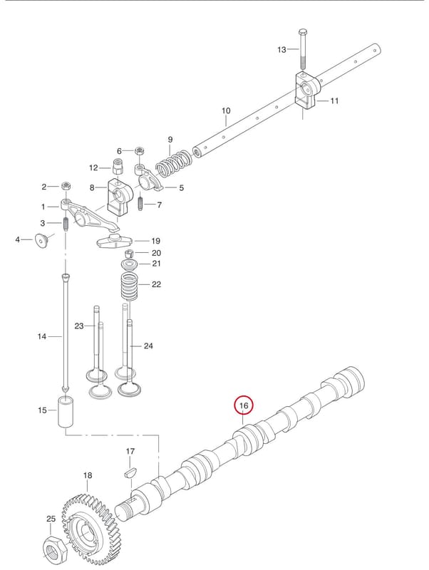 CAMSHAFT 8370 73039