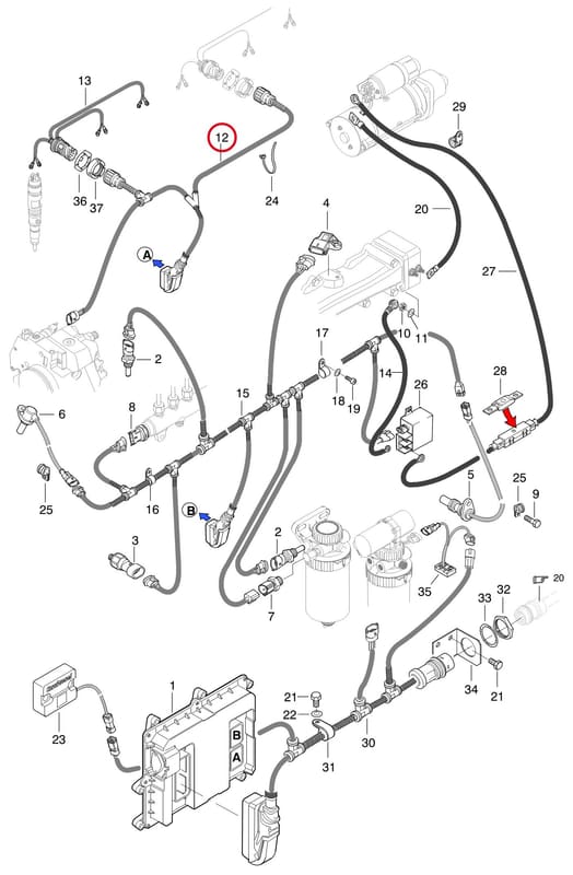 CABLE HARNESS 8370 73919