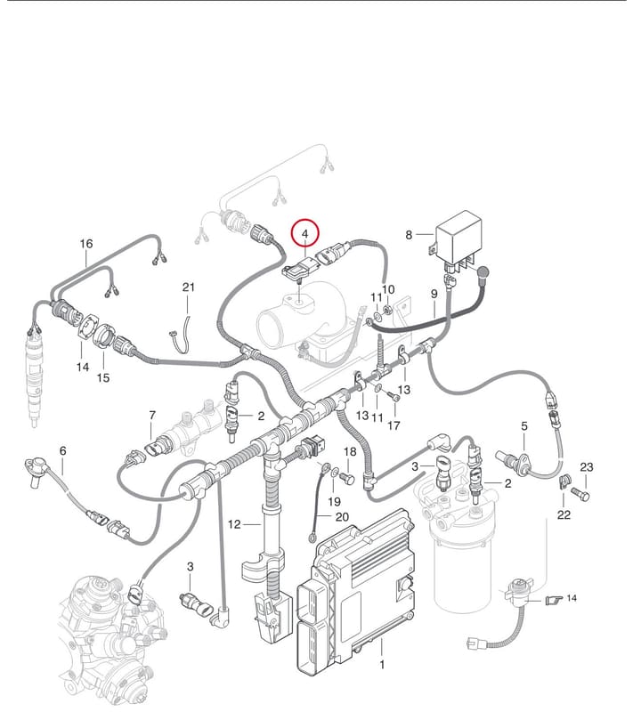 BOOST PRESSURE SENSOR 8370 73934