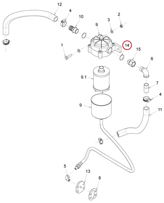 O-RING 8399 62844