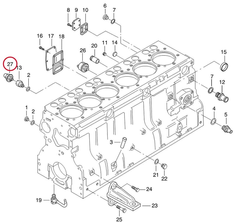 OIL PRESSURE MONITOR 8872 83758
