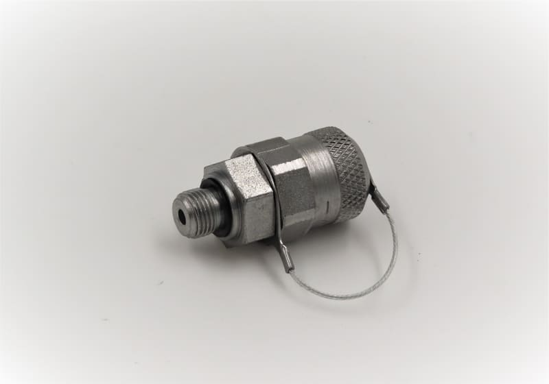 STEEL CHROMATED NIPPLE N27973
